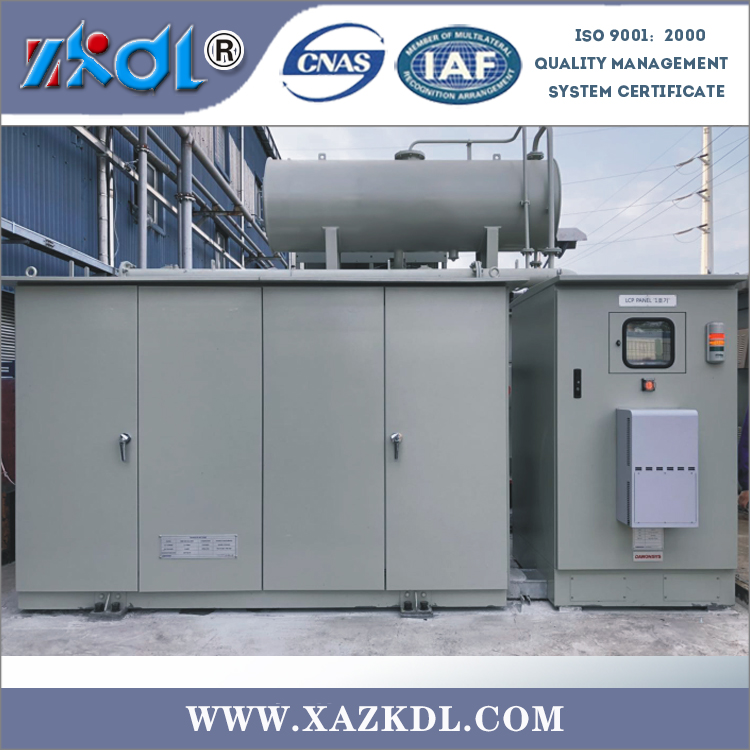 韓國(guó)化工項(xiàng)目整流柜現(xiàn)場(chǎng)KHS-2x8.5KA500V